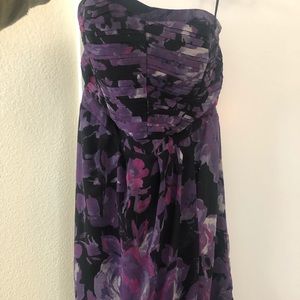 Strapless floral dress! Worn once
